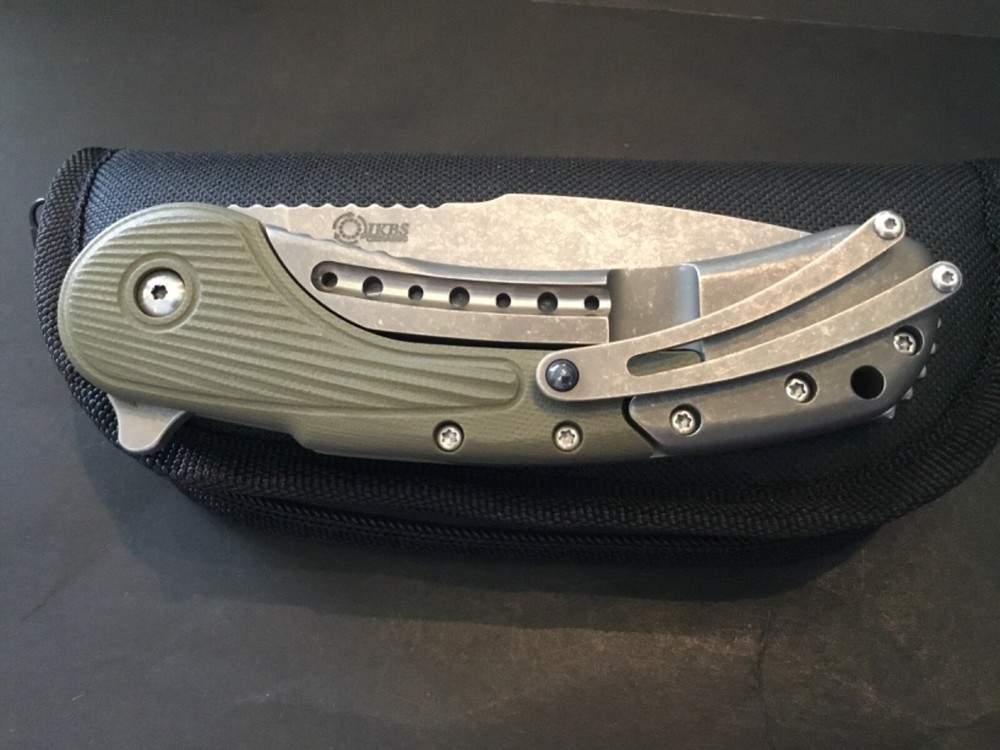 Custom Todd Begg Field Grade Bodega Flipper Folder Folding Knife