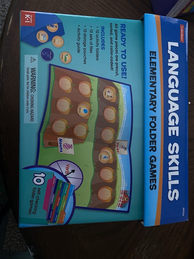Lakeshore Reading Comprehension Elementary Folder Games Grades 2-3 SEALED