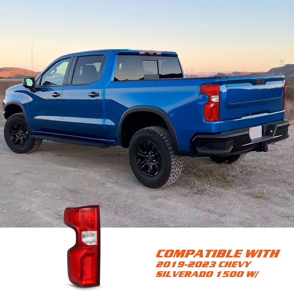 LED Tail Light For 2019 2020 2021 2022 2023 Chevy Silverado 1500 Driver LH Side