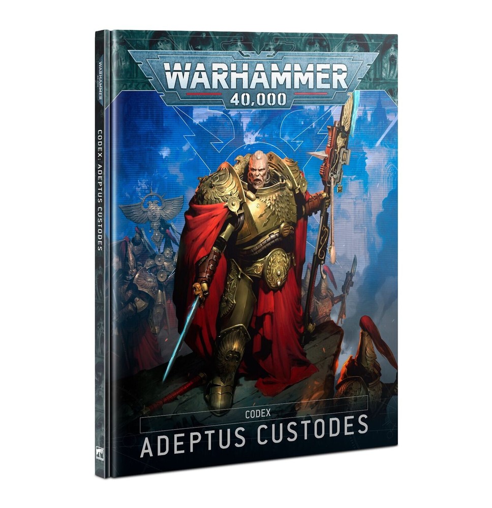 Codex: Adeptus Custodes - Warhammer 40k - 10th Edition - Brand New!