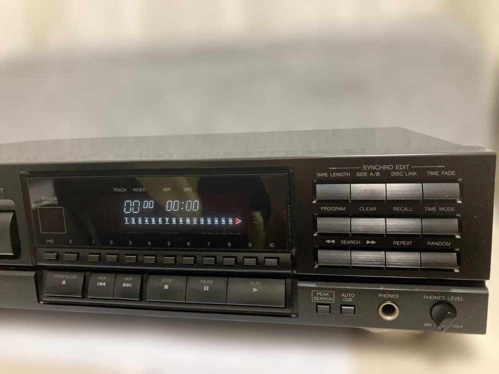 Technics SL-PG460 CD Player MASH 1-bit DAC Digital Servo w/Remote FullyFunction