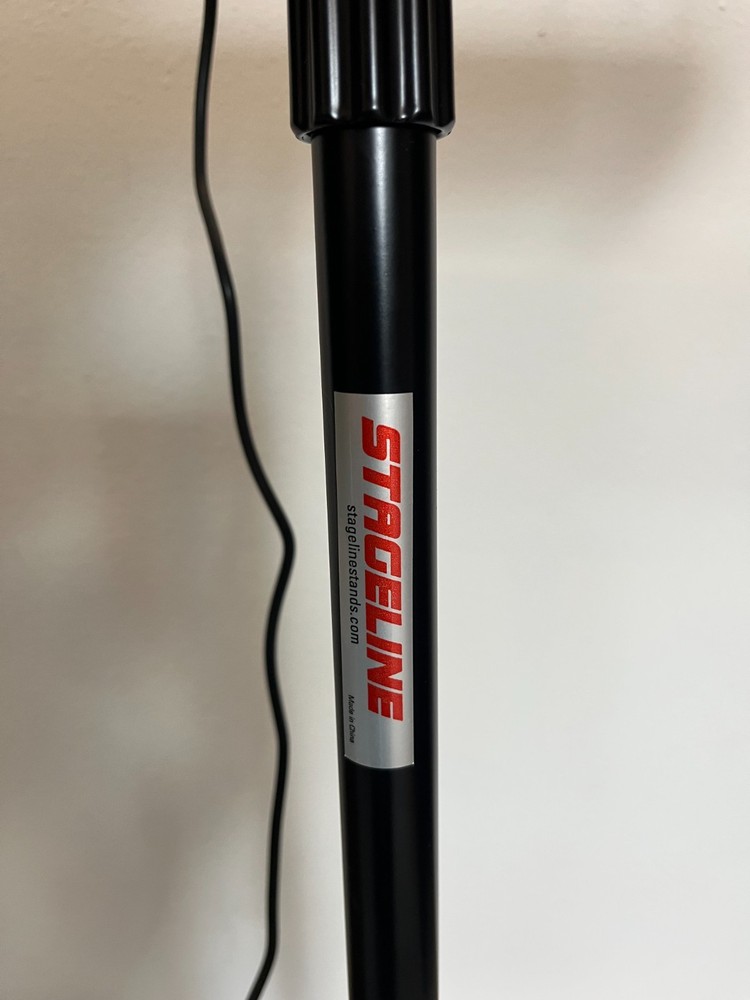 MOOG Theremin THEETHER01 Desktop Synthesizer and mic stand