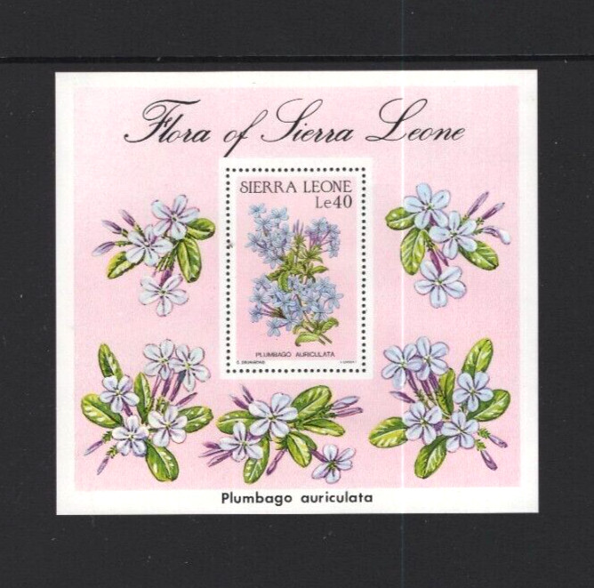 Sierra Leone 782 MNH Flowers