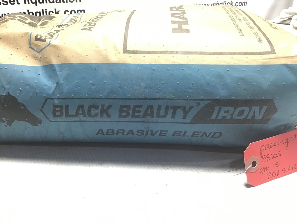 Harsco BLACK BEAUTY (IRON) abrasive blend (Medium)