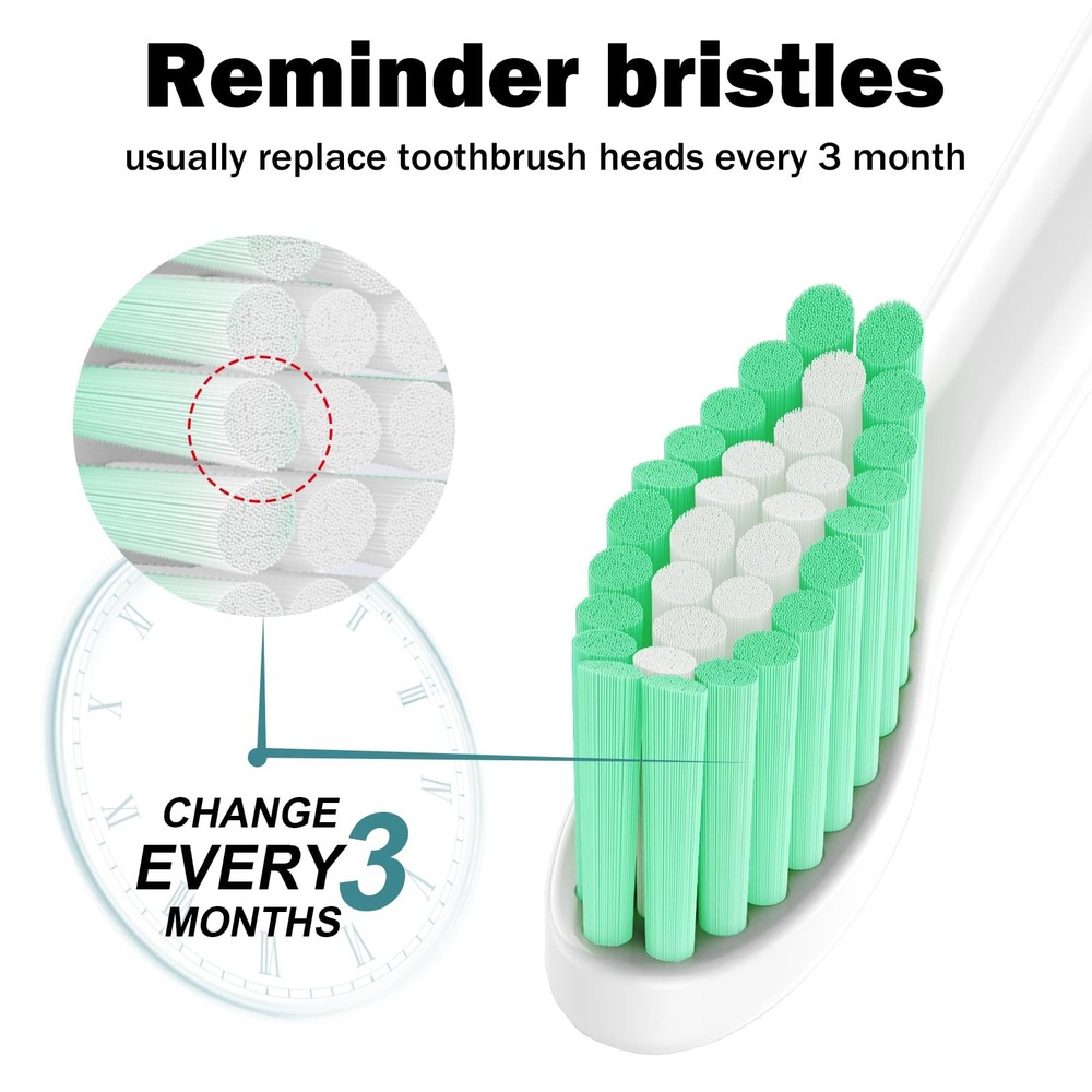 Replacement Toothbrush Heads for Philips Sonicare E-Series/Essence/Xtreme/Eli...