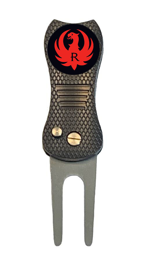 Ruger Golf Ball Marker + Premium Switchblade Divot Tool