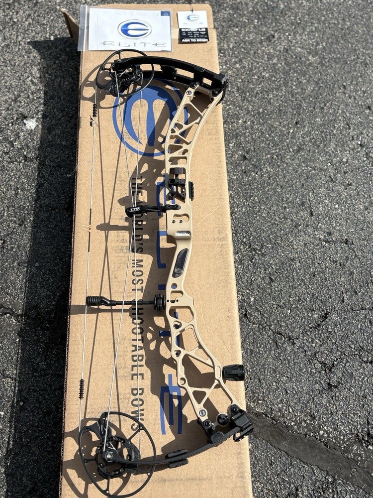 Elite Archery Compound Bow - Exalt LD - RH - Tan