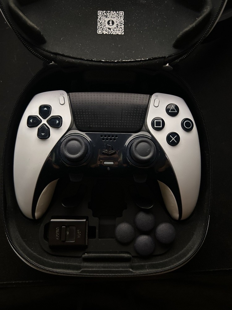 Sony DualSense Edge Wireless Controller Bundle with Case, Thumbsticks