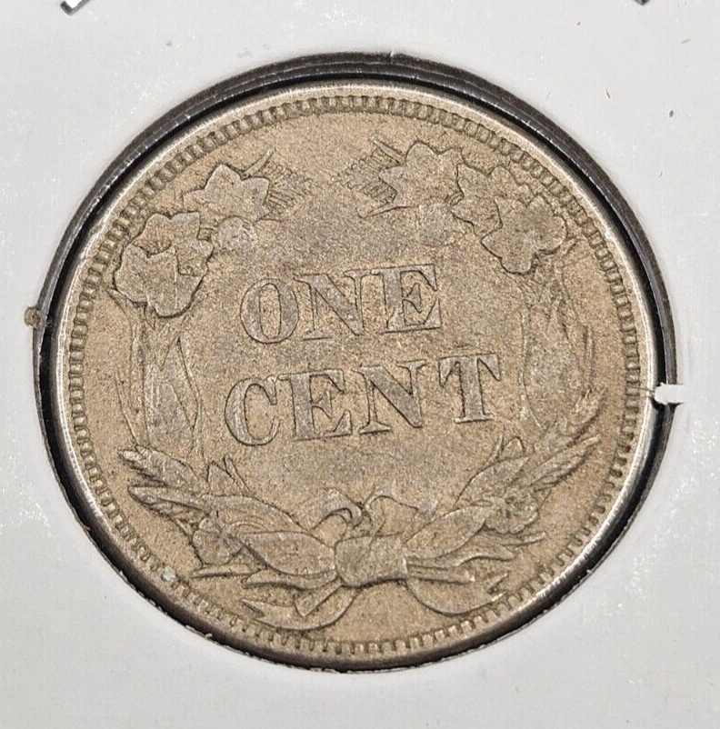 1858 (Large Letters) Flying Eagle Cent | EXTRA FINE