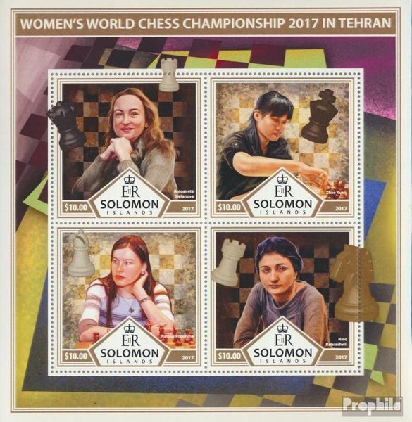 Salomoninseln 4567-4570 Sheetlet (complete issue) unmounted mint / never hinged