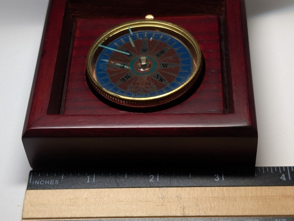 Vintage Longaberger Success Directly Ahead Compass
