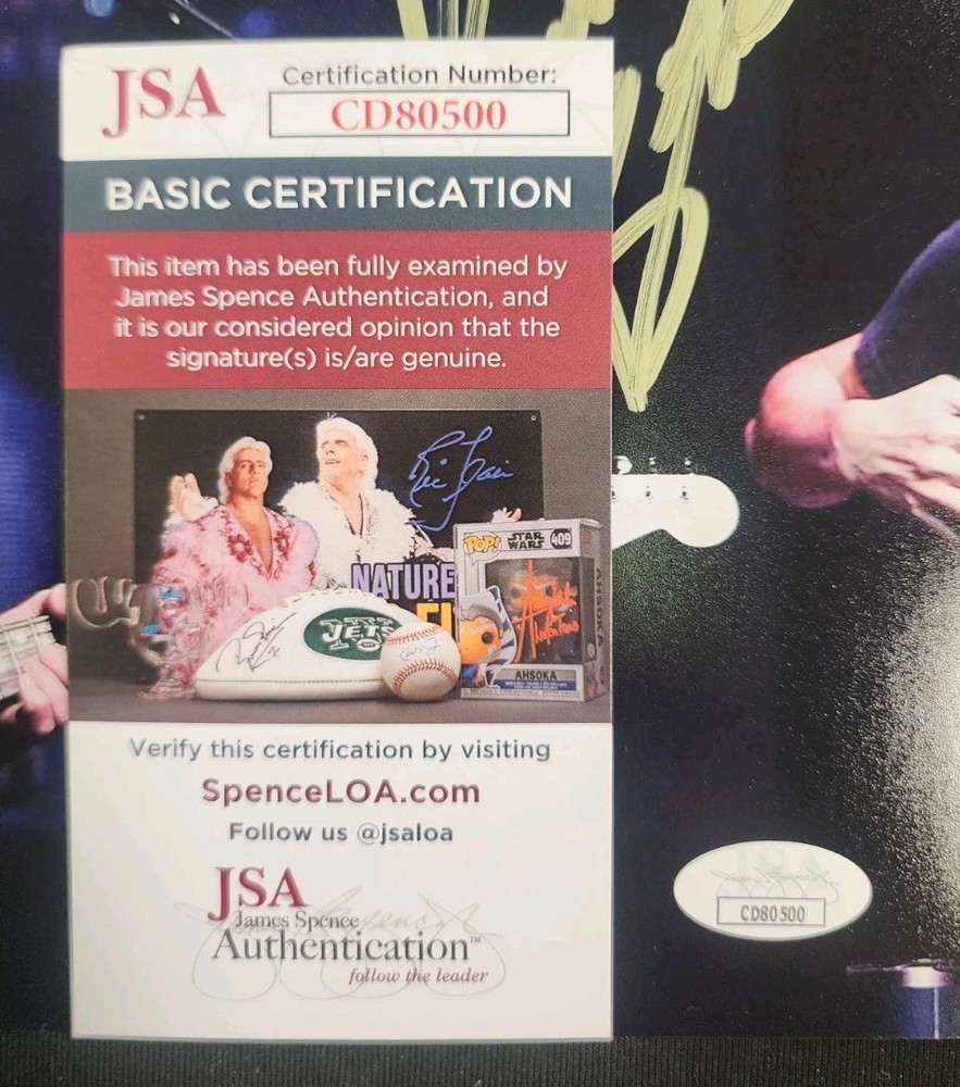 Kurt Neumann Signed 8x10 Bodeans Lead Singer JSA CD80500