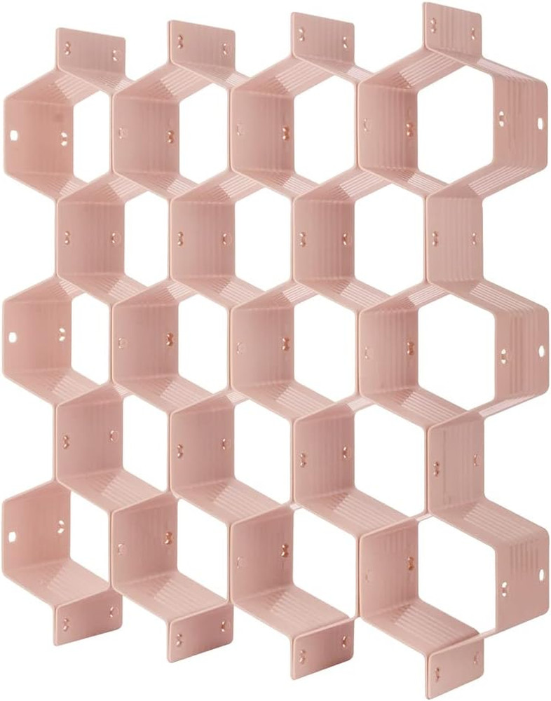 Drawer Divider Organizer Adjustable DIY Grid Honeycomb Drawer Divider for Underw