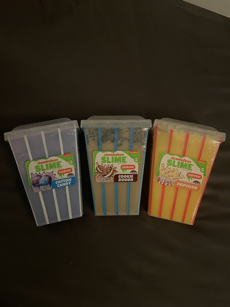 3 Pack Nickelodeon Slime Scented (15 oz)