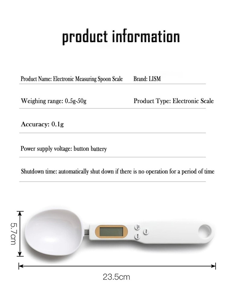 Digital Measurment Spoon (50 G) 