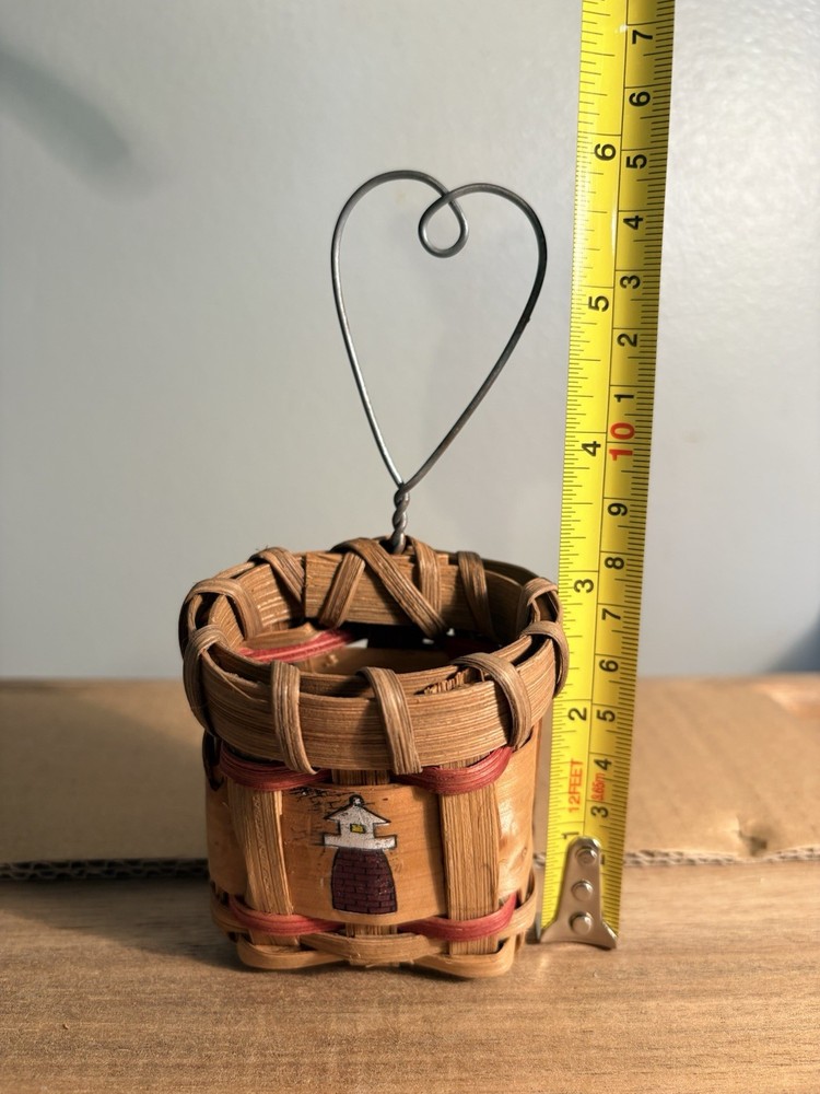 Small Vintage Woven Basket