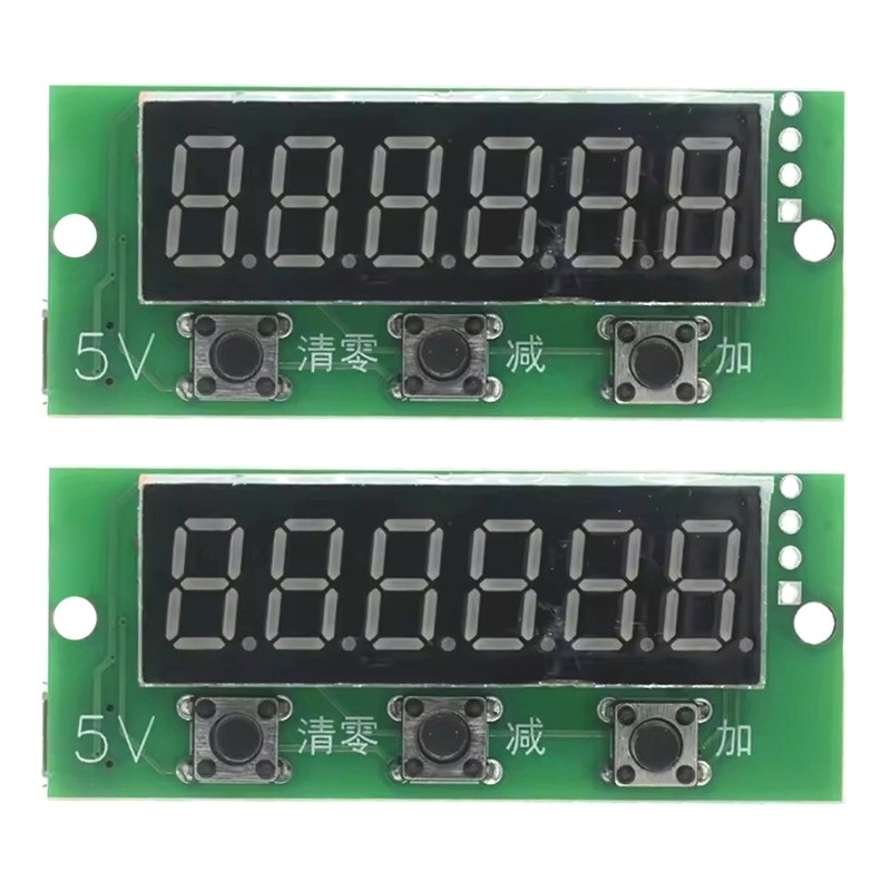 0-999999 6 Digital Counter Module 5V Red LED Display Add Subtract Function
