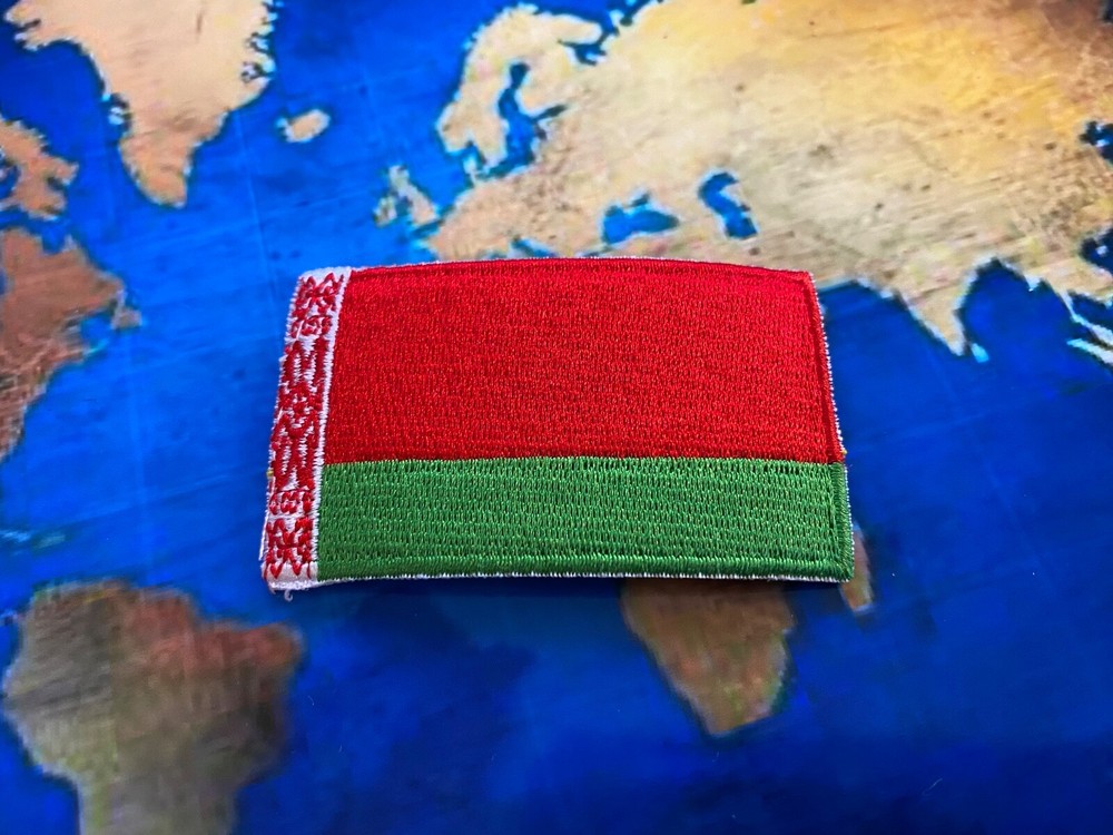 BELARUS Flag Iron on Sew on Patch