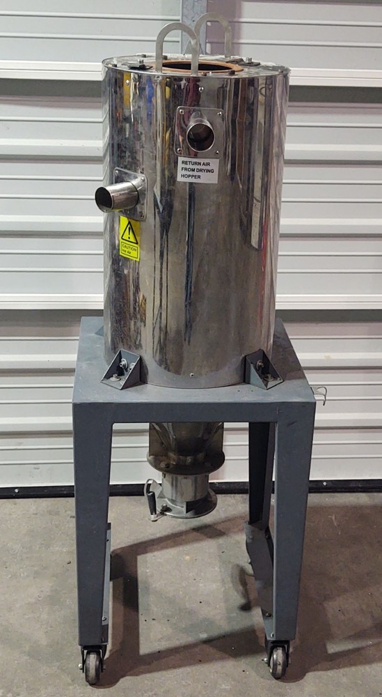 🔥PPE Drying Hopper with Cart Plastic Process Equipment #3