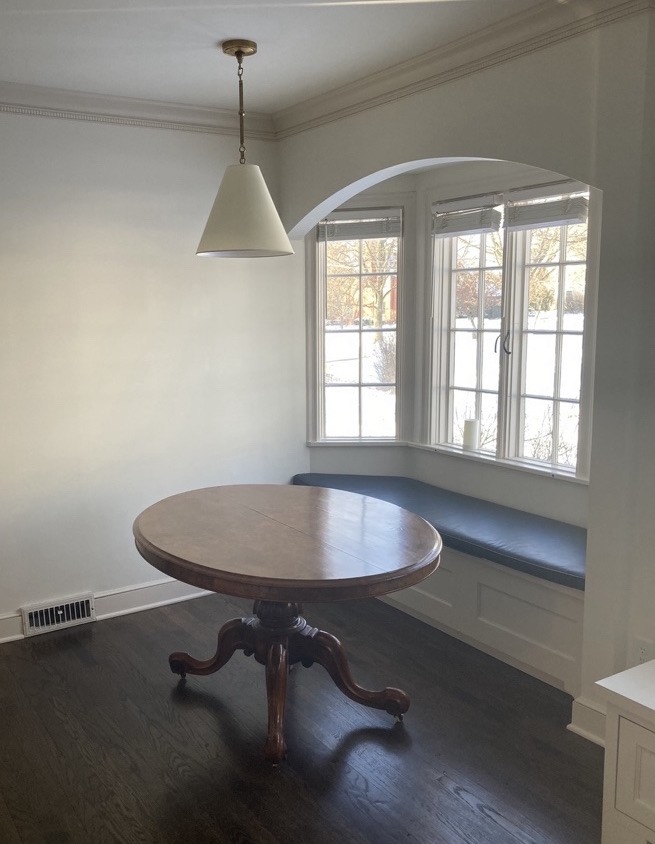 Victorian walnut table