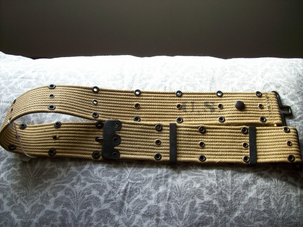 WW2 pistol belt mint OD3