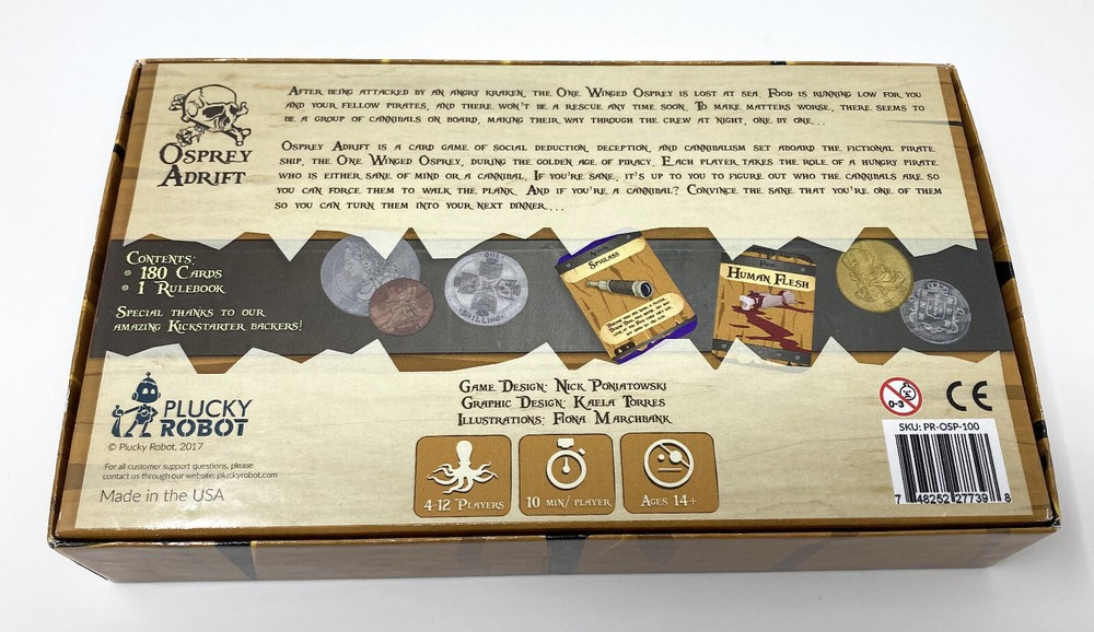 Osprey Adrift Card Game Plucky Rabbit