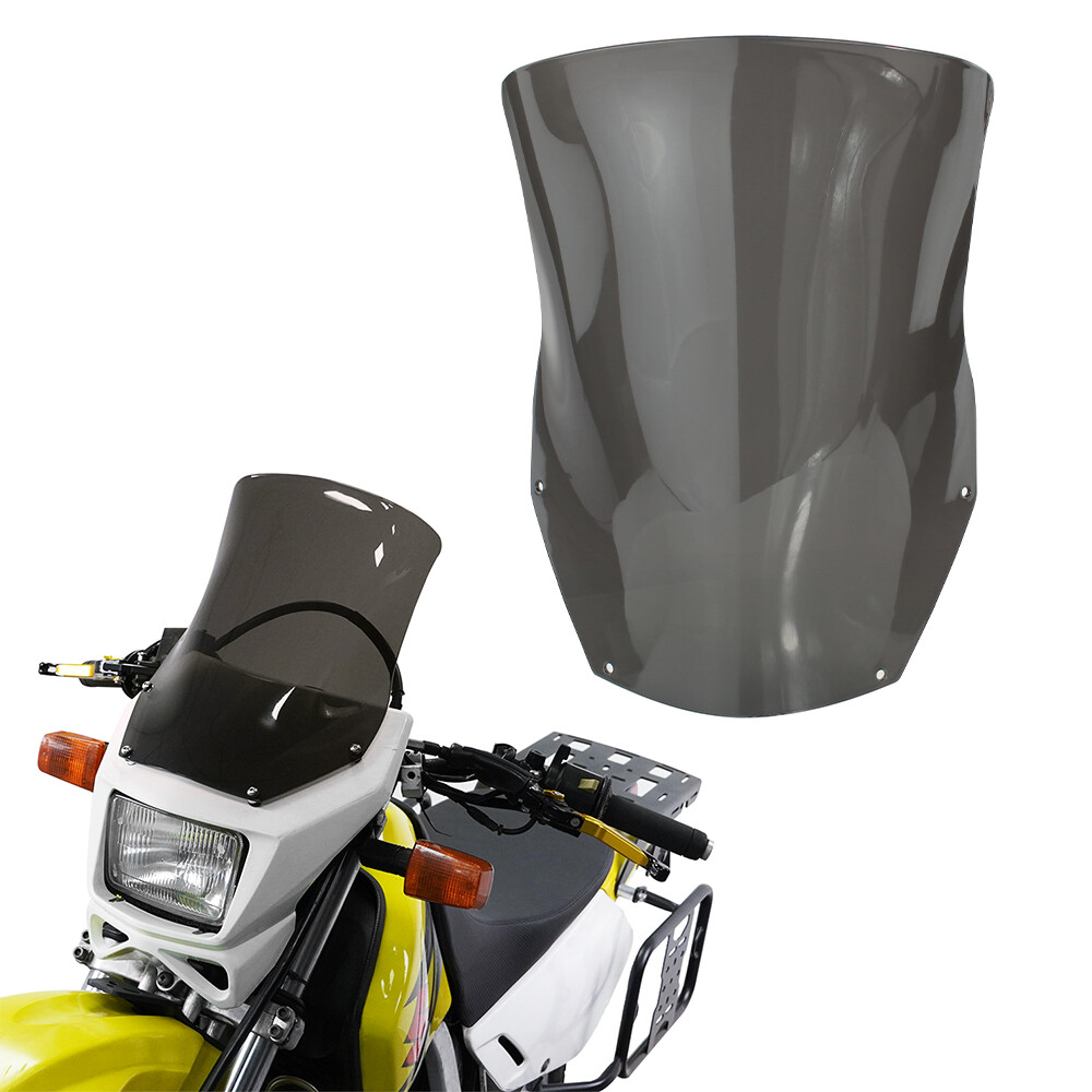 Motorcycle Windscreen Windshield Spoiler Fit For Suzuki DRZ400SM 2005-2023 Grey