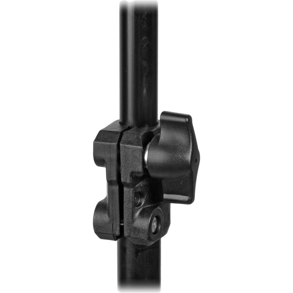 Manfrotto 11' Basic Lightstand, 5/8 Stud with 1/4"x20 Tip, Black. (#368B)