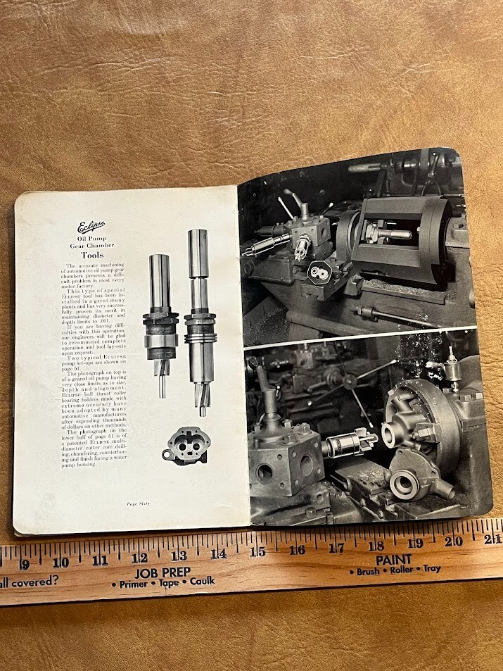 Eclipse Interchangeable High Production Tools Catalog 1928
