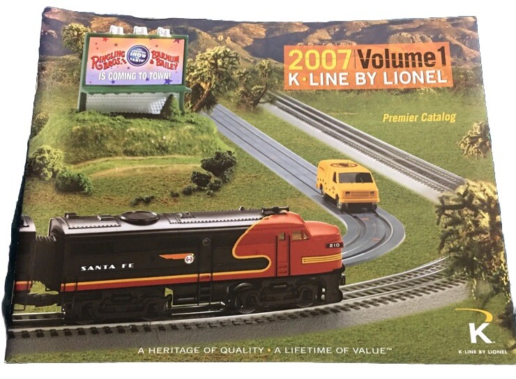 Lionel Trains K Line 2007 Catalog Volume 1