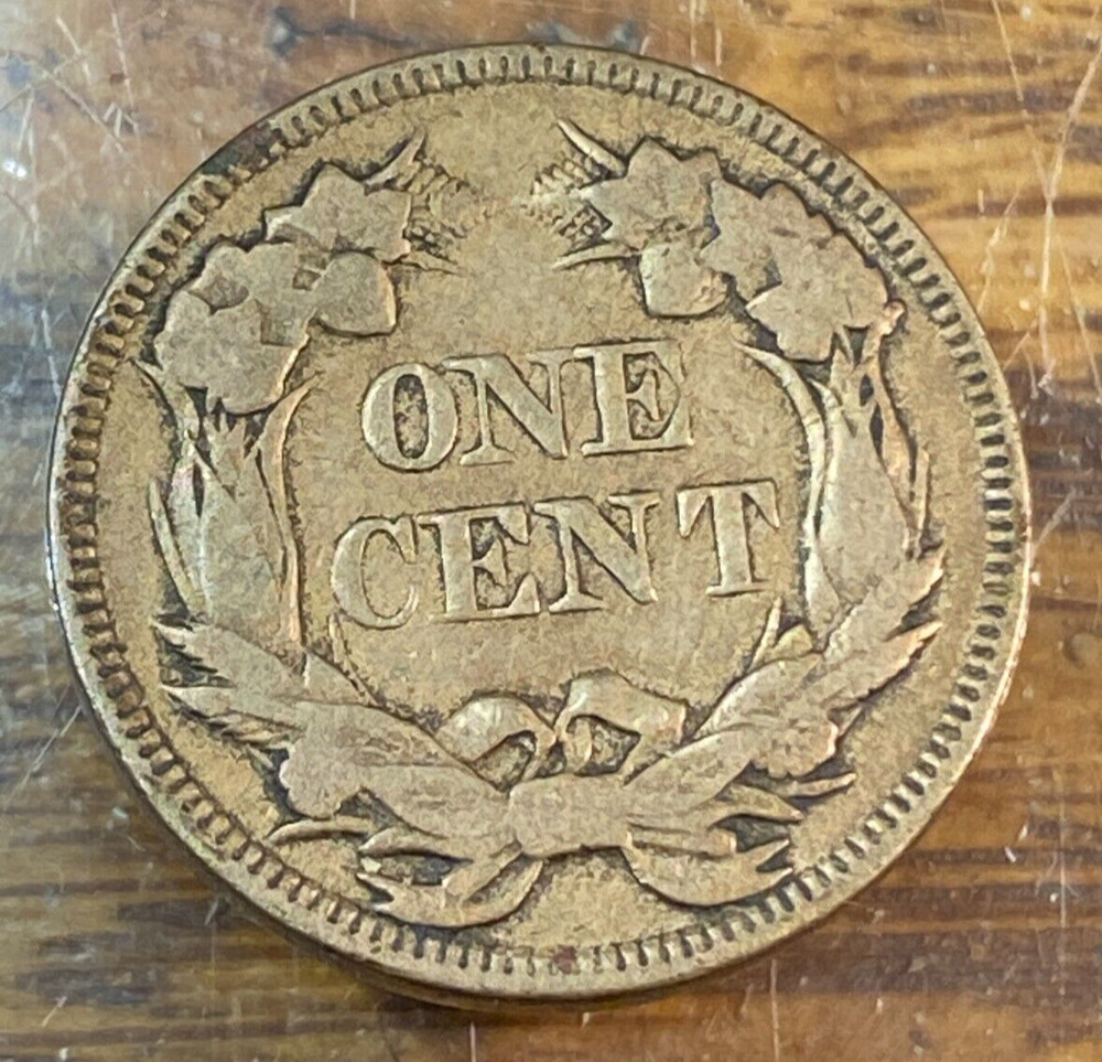 1857 Flying Eagle Cent Nice Super Original Choice VF CHRC