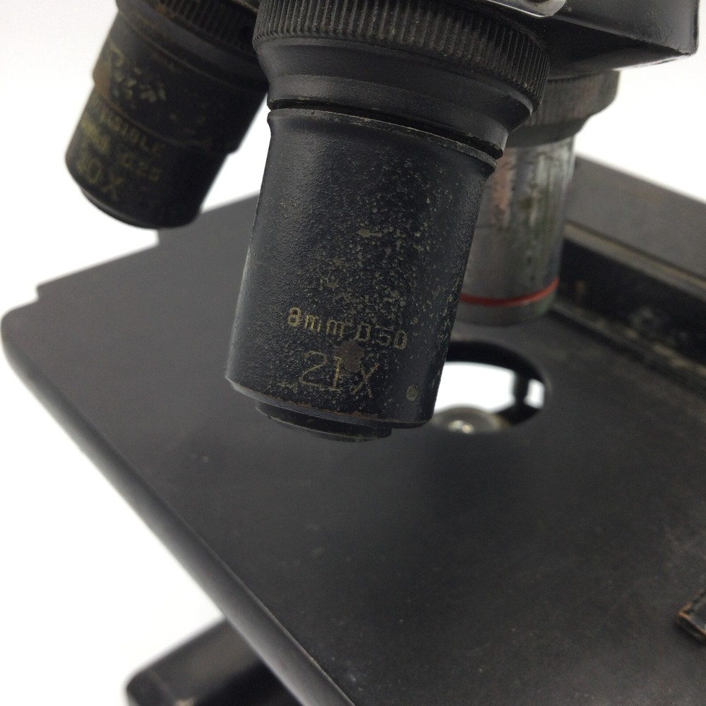 Vintage Spencer Buffalo Cast Iron Microscope 218515