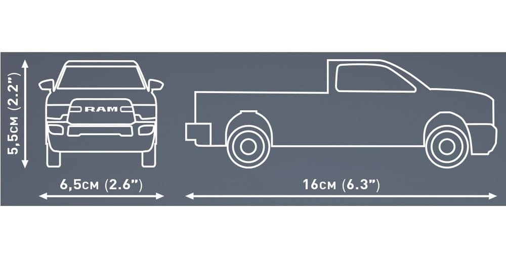 RAM 2500 Vehicle Model Building Set, 187 Pieces