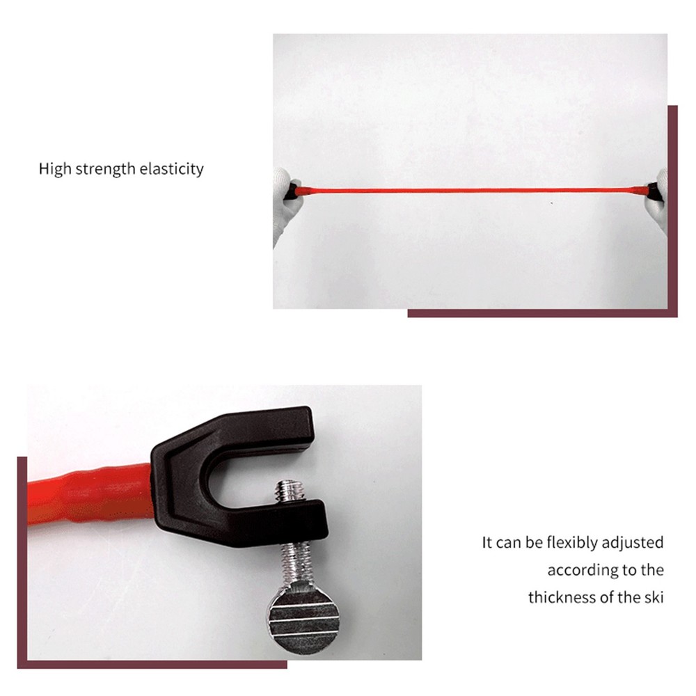 Portable Ski Tip Connector For Beginners Speed Control GUKY