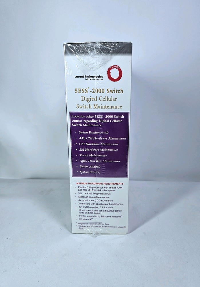 Lucent Tech 5ESS - 2000 Switch Digital Cellular Switch Maintenance Training Set