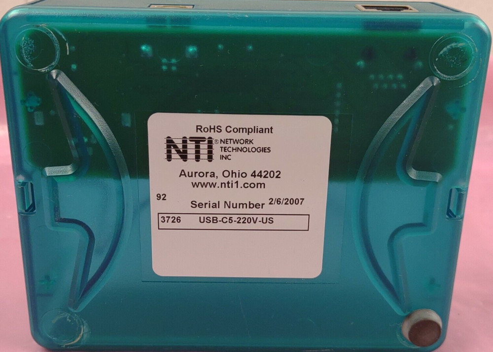 NTI XTENDEX XTENDER USB-C5-220V-US CPU - Local Unit Box
