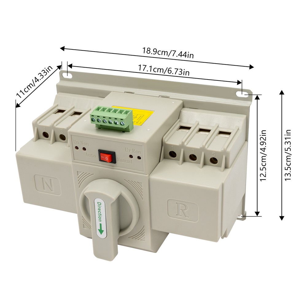 Double Power Switch, Dual Power Automatic Transfer Switch