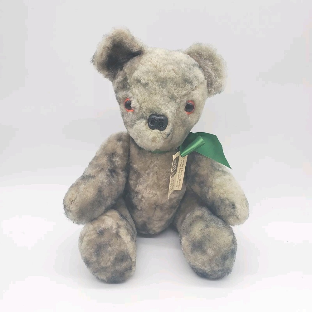 Castle Sheepskins Jointed Teddy Bear From Windsor England 16"