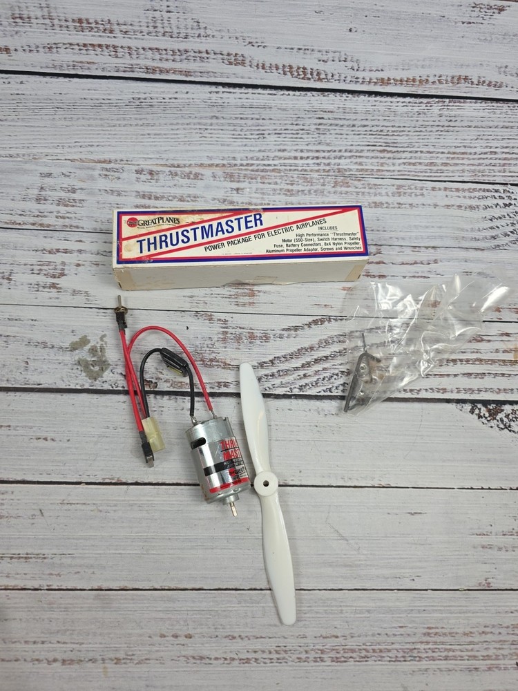 Great Planes Thrust Master High Performance Aircraft Motor & Prop