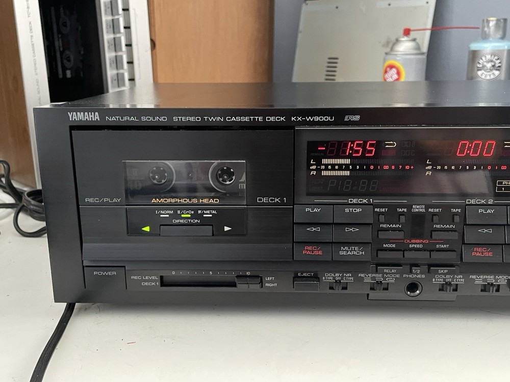 Yamaha KX-W900U Twin Deck (Left Side Working)