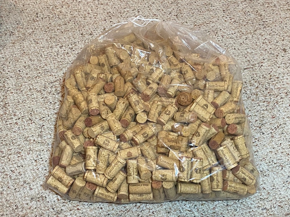 534 Natural Wine Corks Assorted Variety Crafts