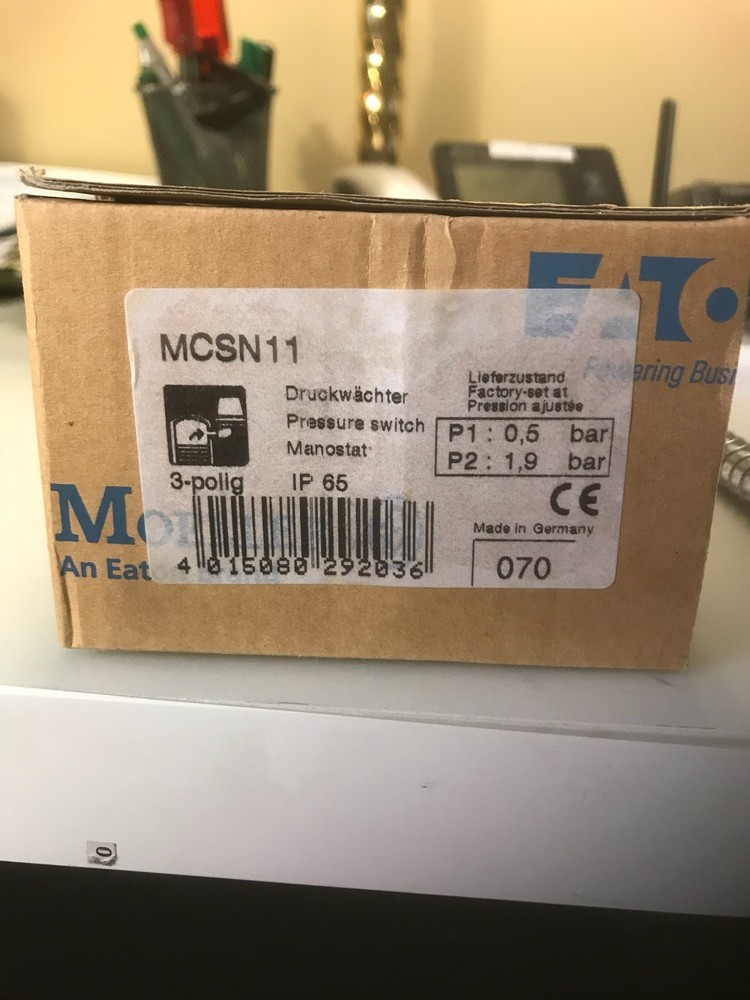 MCSN11. Pressure Switch.