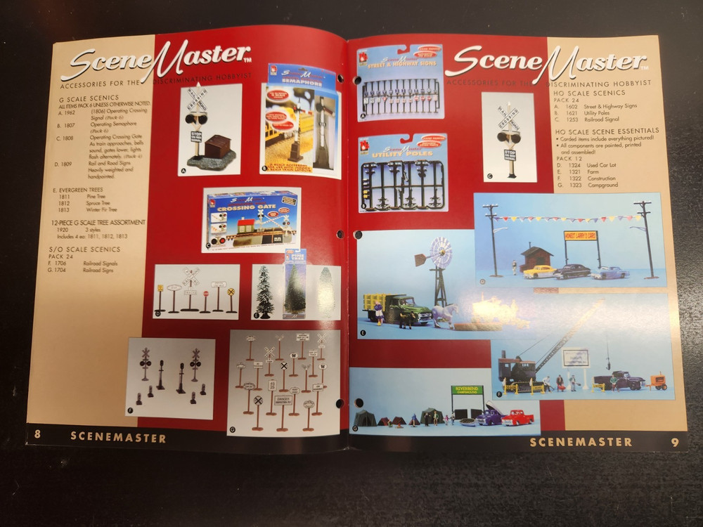 2021 SceneMasters Train & Scenic Catalog