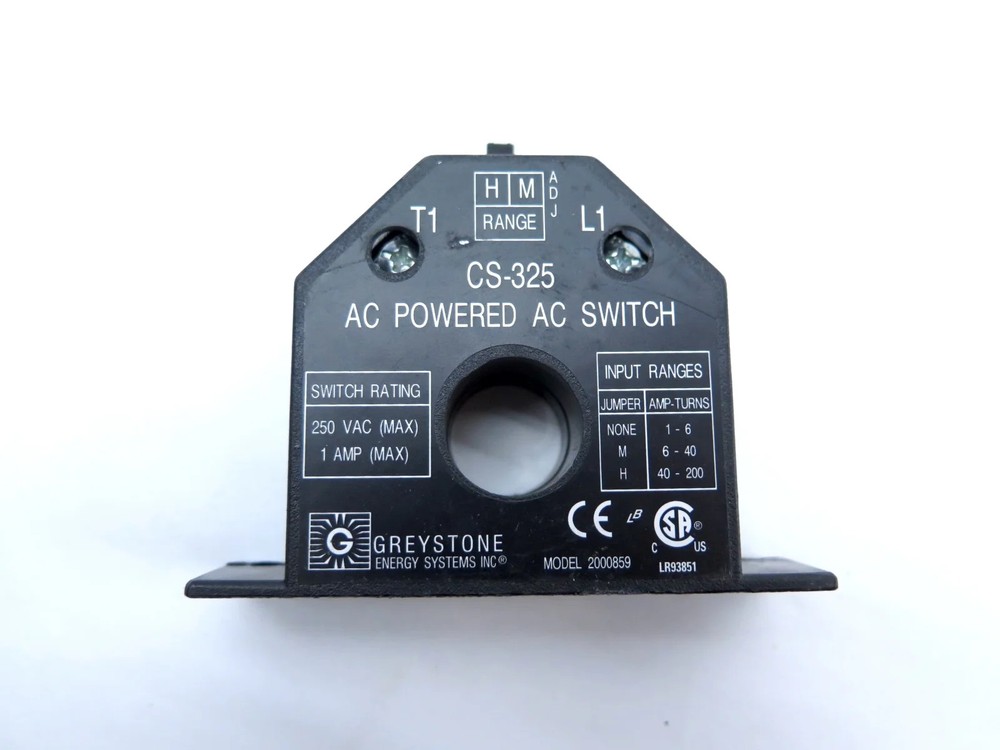 Greystone CS-325 / 2000859 AC Powered AC Switch Current