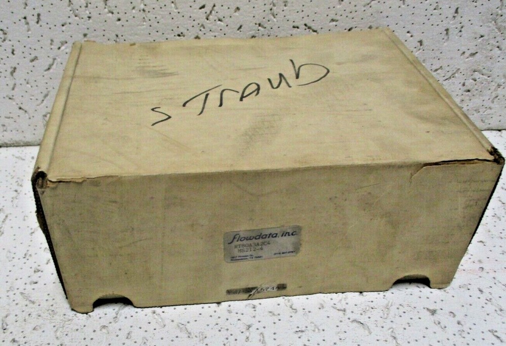 Flowdata RT 8000 Series Totalizer RT80A3A2C4  MS212 -4