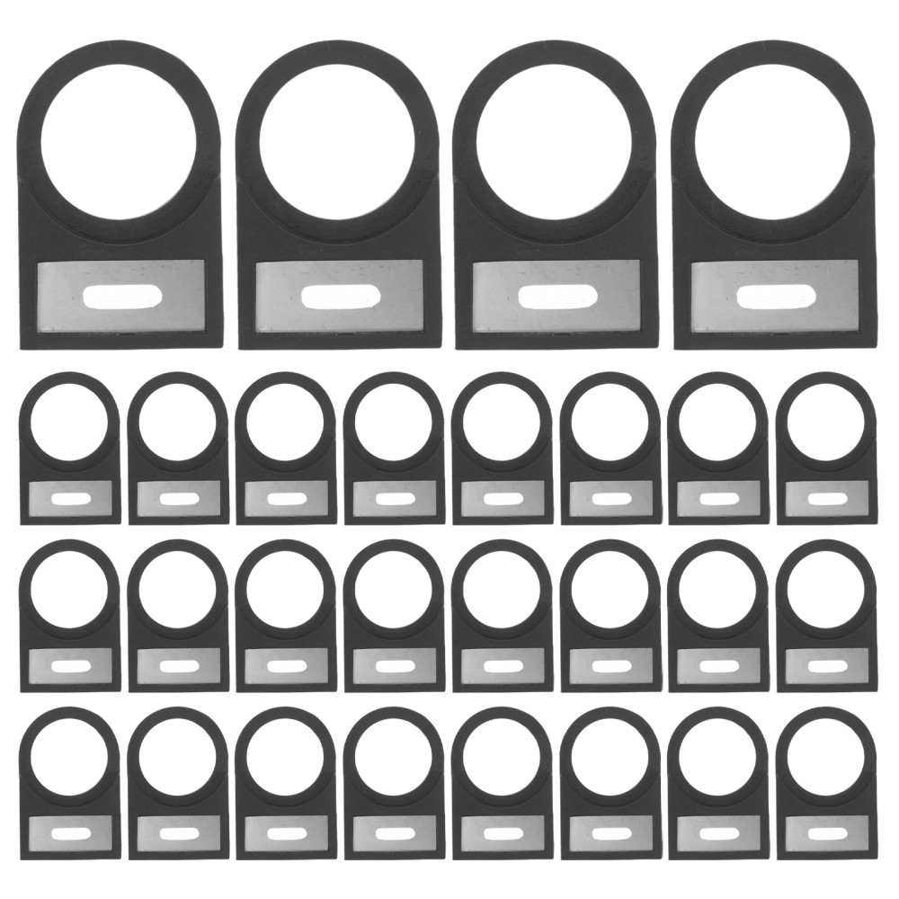 100 Pcs Distribution Accessories Electrical Switch Identification Sign