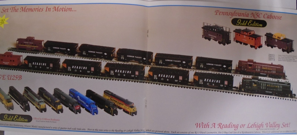 WEAVER QUALITY CRAFT MODELS 1997 CATALOG, PRICE GUIDE & INSERT