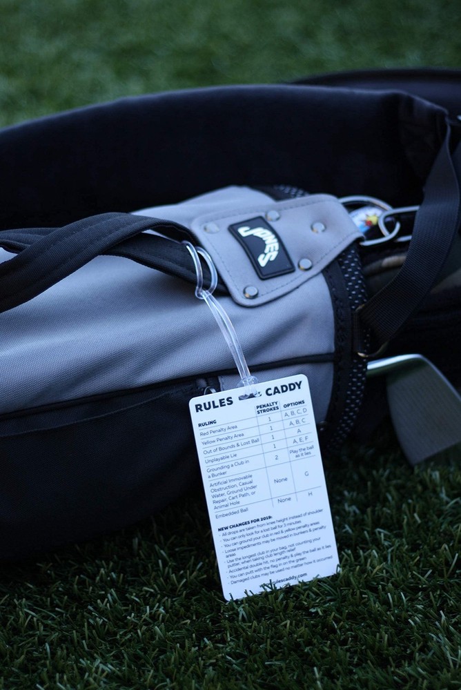 Rules Caddy â€“ USGA Rules of Golf 2026 Quick Reference Card â€“ Golf Bag Tag...