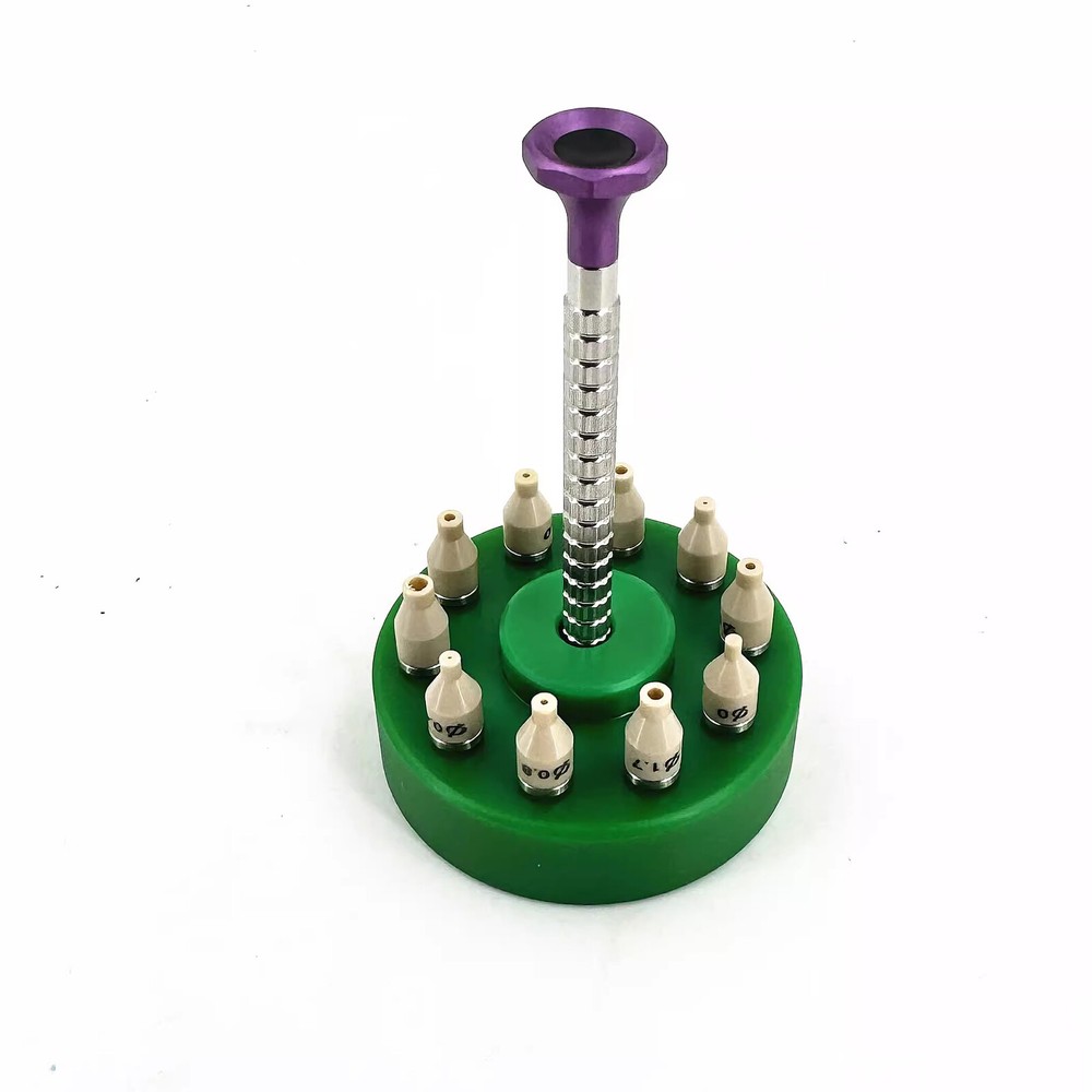 Watch Hand Install Setting Tools Dual Sided with Replaceable Pusher Fitting Set