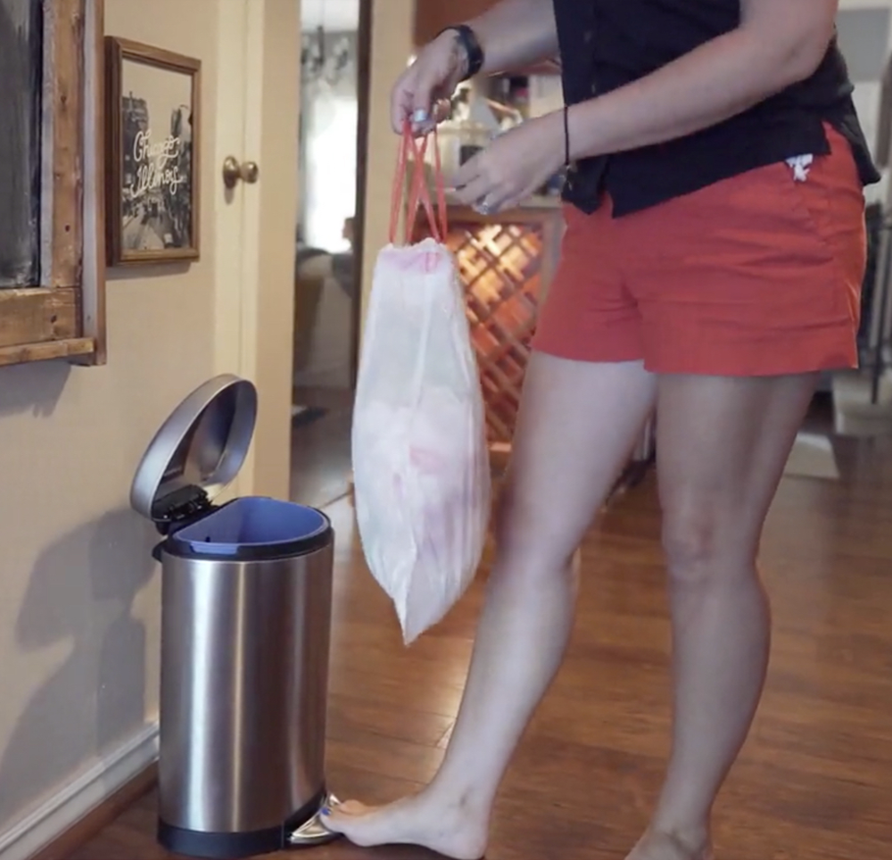 1.2 Gallon Small Drawstring Trash Bags Code A Simplehuman Compatible (240 Count)
